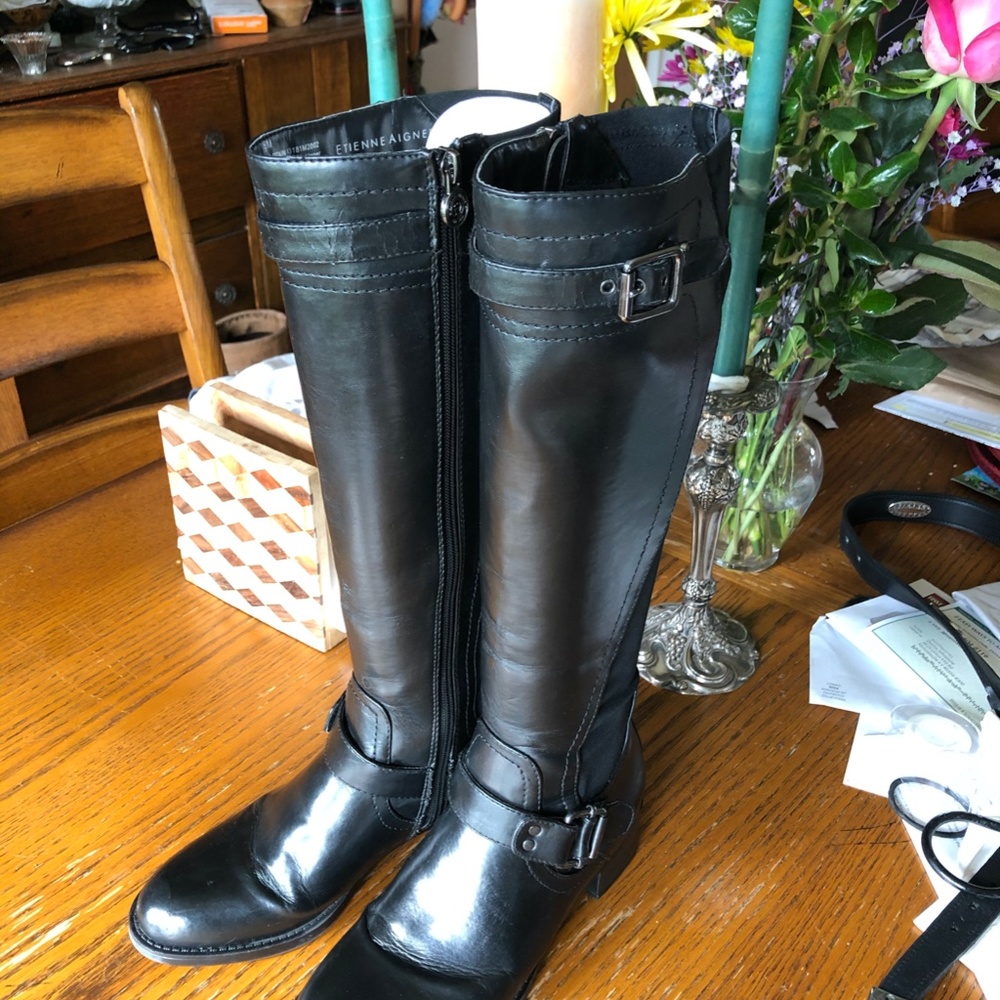 Classic Black Riding Boot